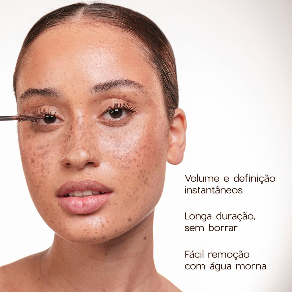 Kit Máscara de Cílios Marrom + Máscara de Cílios Bordô Océane Edition (2 Produtos) ÚNICO 7