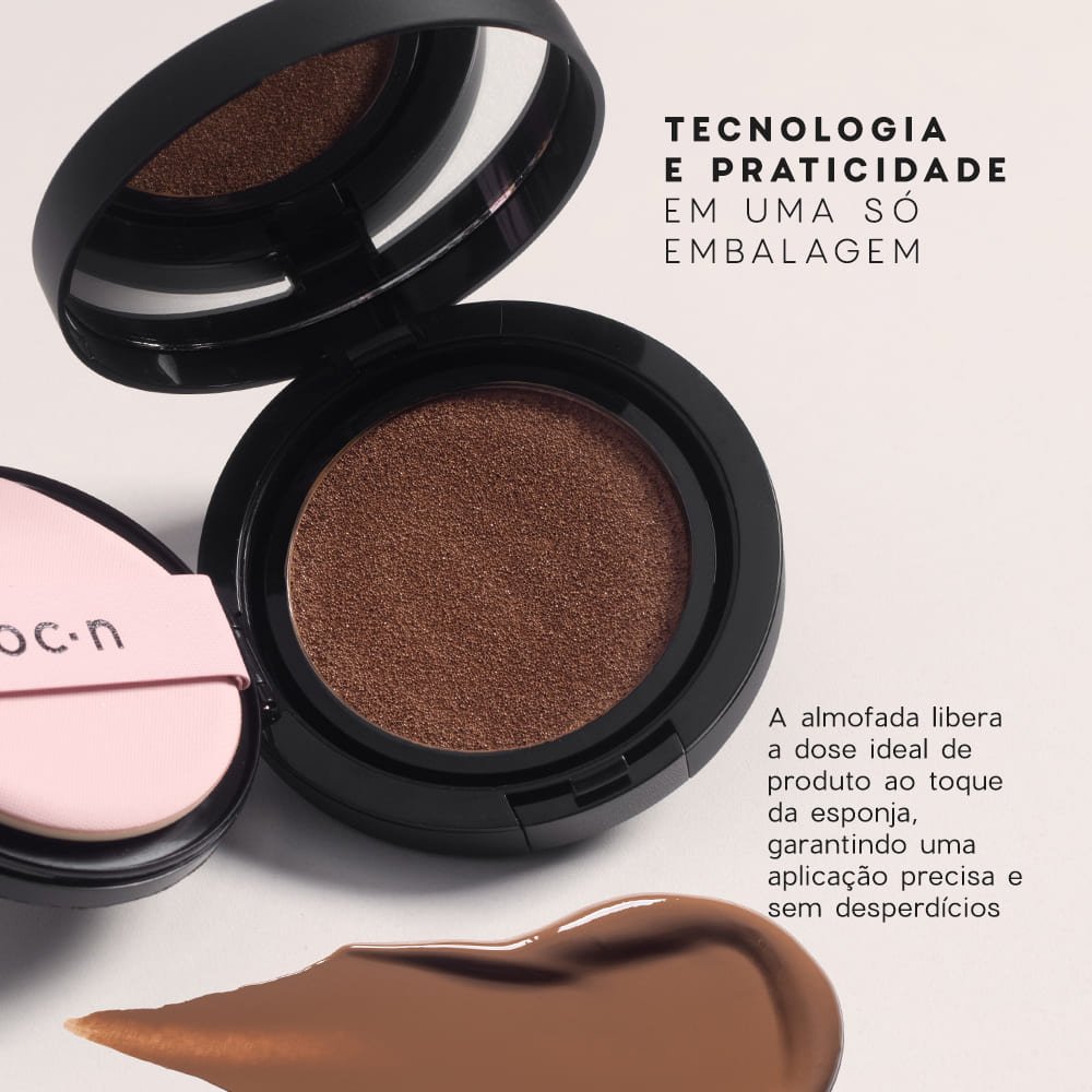 Kit Base Líquida Cushion 70 + Pó Compacto Mocha Océane Edition (2 Produtos) ÚNICO 3