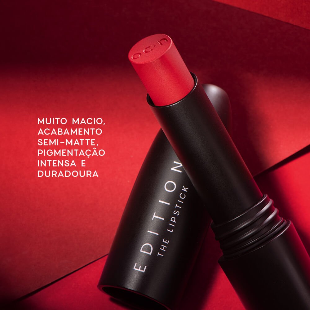 Kit Duo Blush Cherry Paint + Batom Red Kiss Océane Edition (2 Produtos) ÚNICO 8