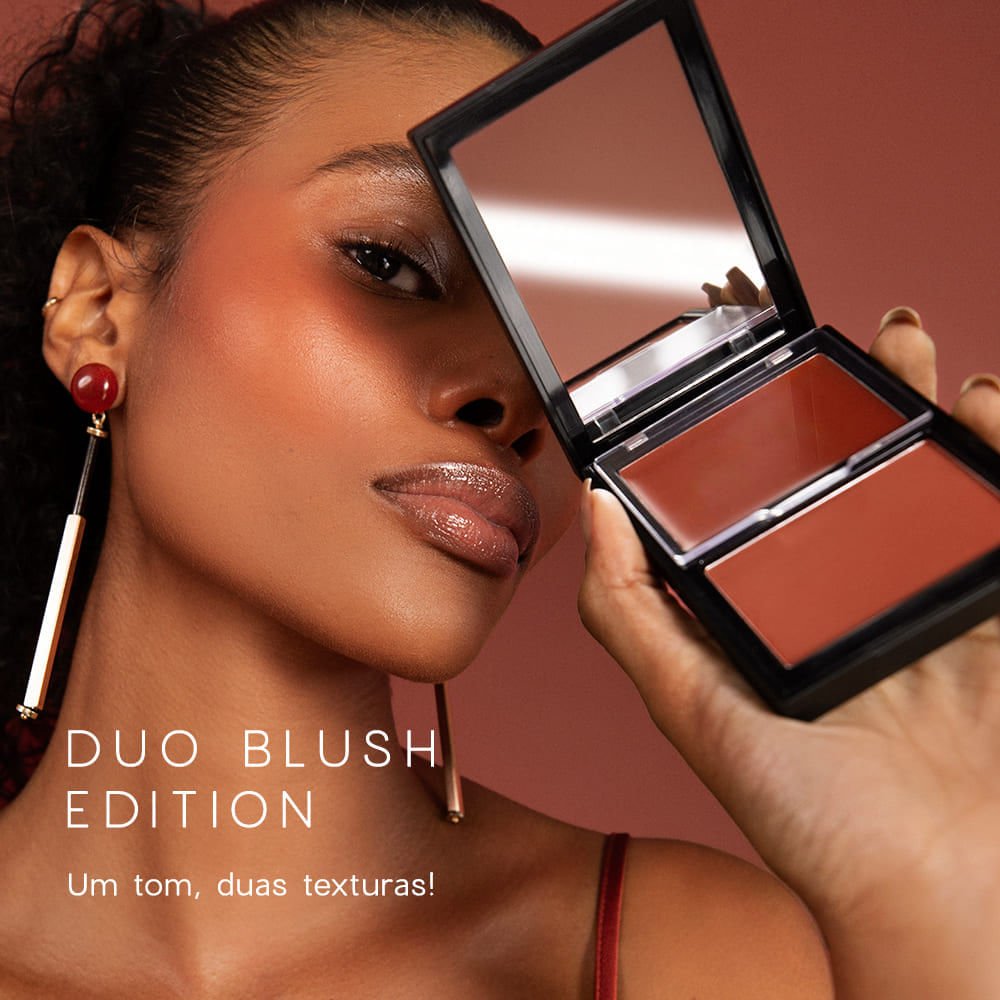 Kit Duo Blush Punch Paint + Batom Cinnamon Océane Edition (2 Produtos) ÚNICO 2