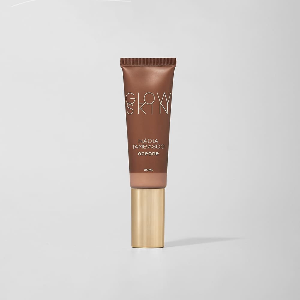 Primer Iluminador Facial Escuro Nádia Tambasco By Océane - Glow Skin Tan 30ml