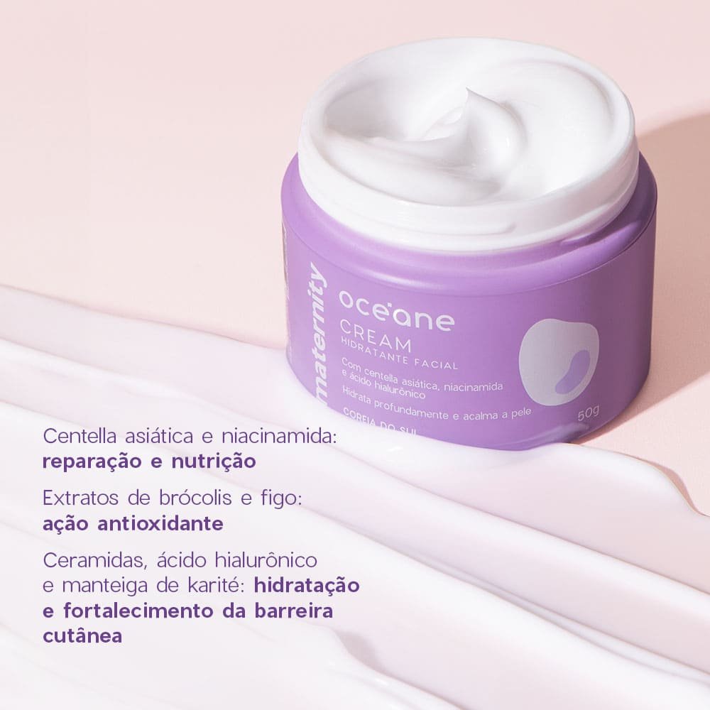 Hidratante Facial para Gestantes - Maternity Cream 50g 50g 6