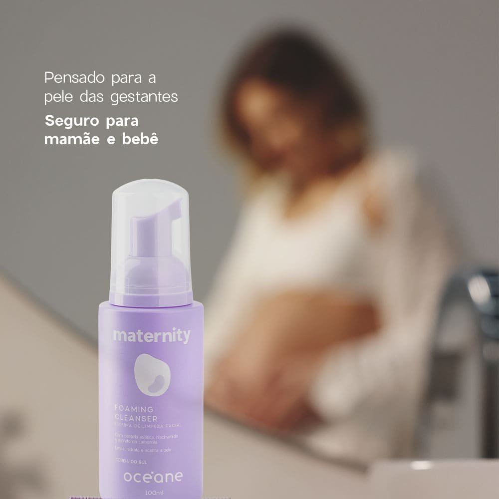 Espuma de Limpeza Facial para Gestantes - Maternity Foaming Cleanser 100ml 100ml 3