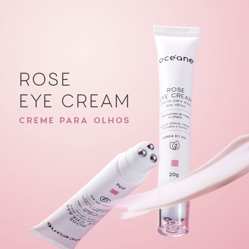 Creme para Área Dos Olhos Roll-On com Extrato de Rosas - Rose Eye Cream 20g 20g 2
