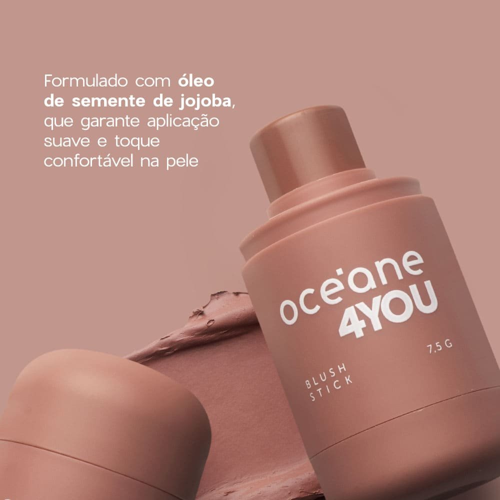 Blush em Bastão Nude - Blush Stick Picnic 4you Picnic 8