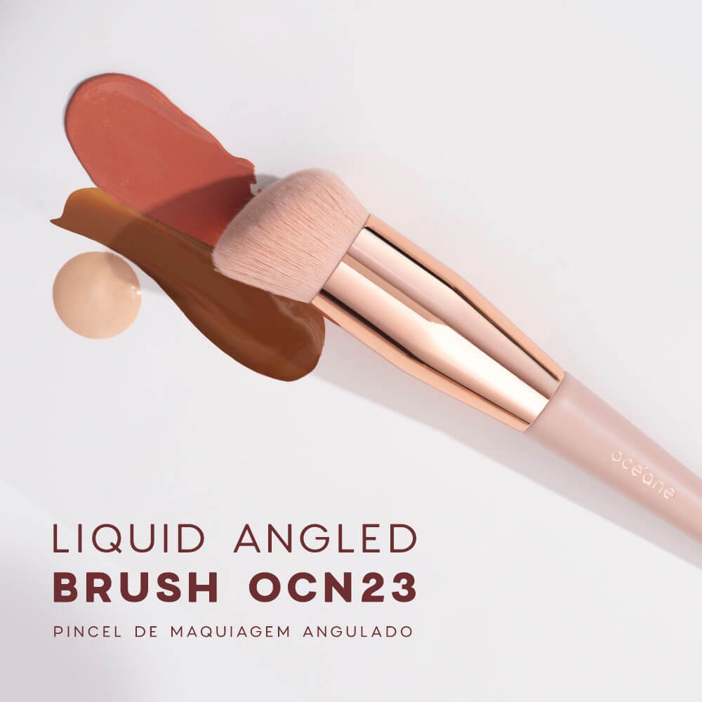 Pincel de Maquiagem Angulado - Liquid Angled Brush Ocn23 ÚNICO 2