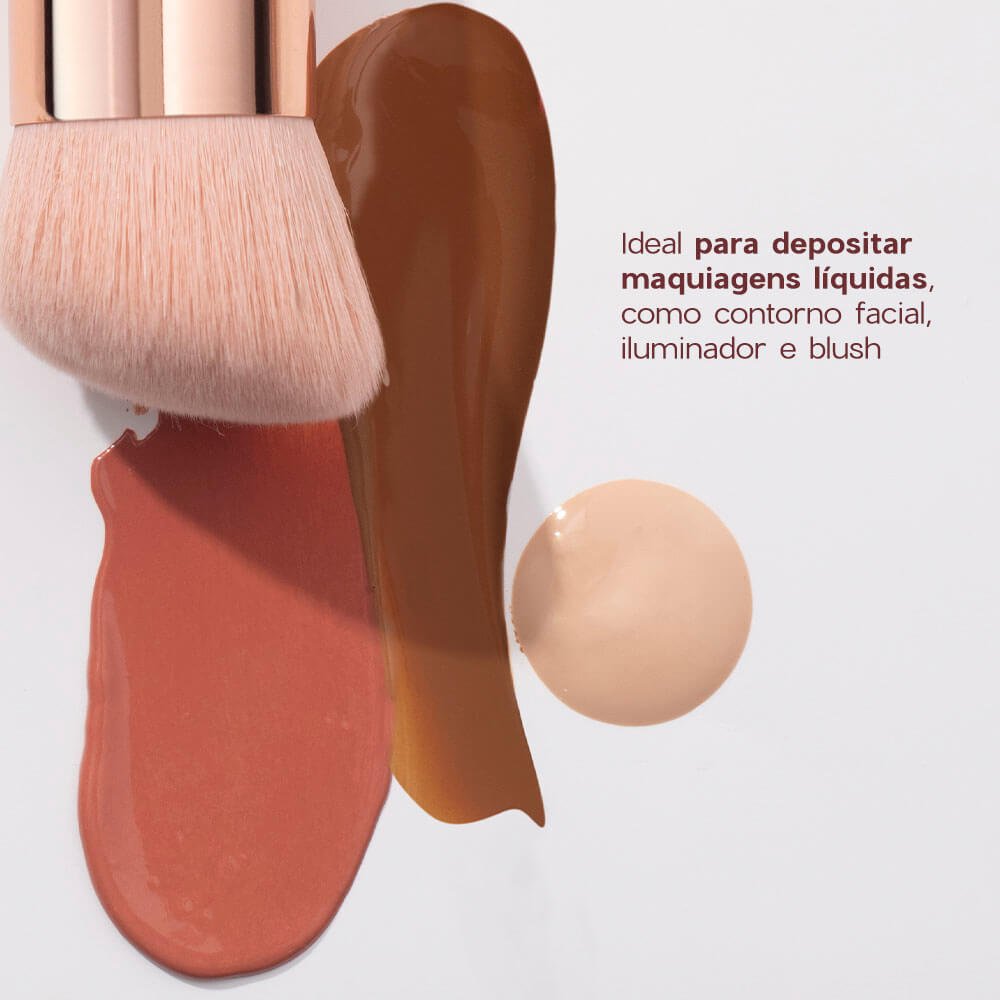 Pincel de Maquiagem Angulado - Liquid Angled Brush Ocn23 ÚNICO 3
