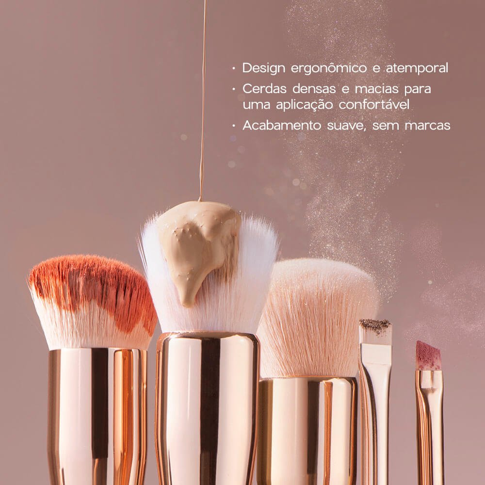 Pincel de Maquiagem Multifuncional - Smoothing Brush Ocn21 ÚNICO 5