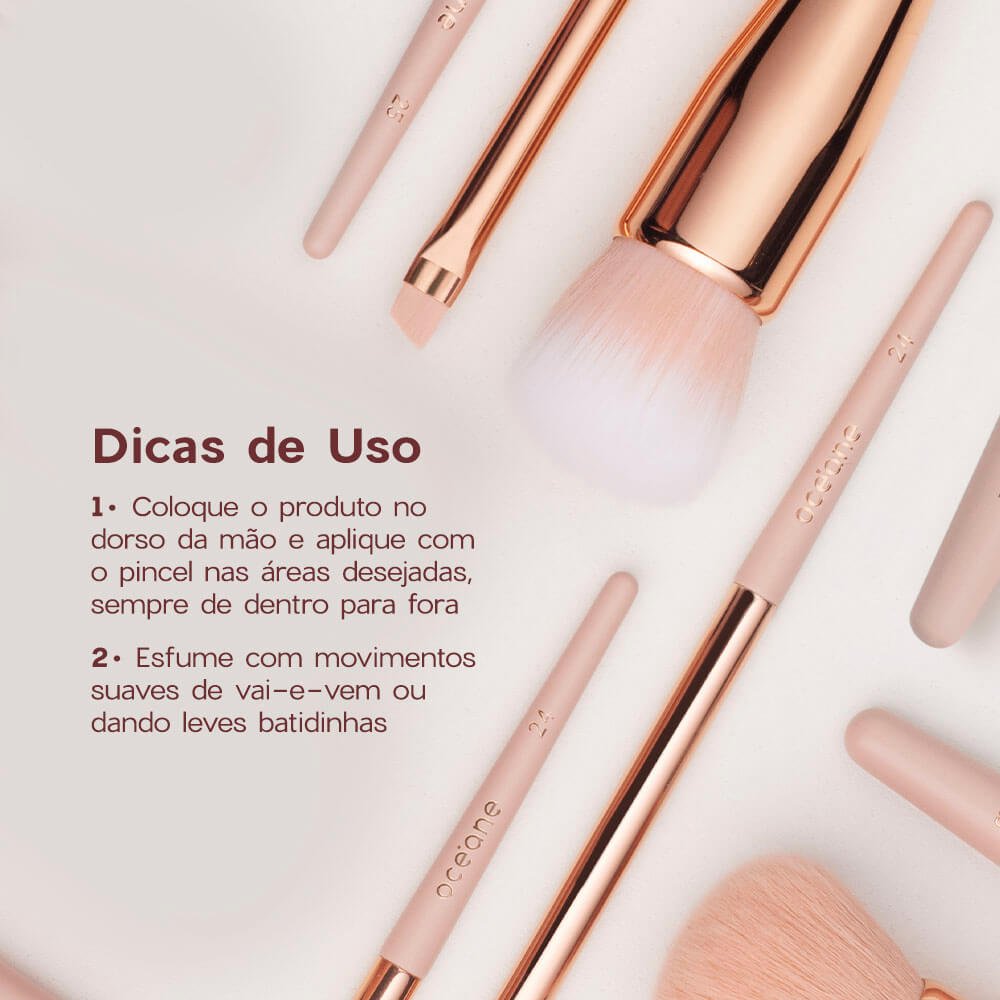 Pincel de Maquiagem Multifuncional - Smoothing Brush Ocn21 ÚNICO 6