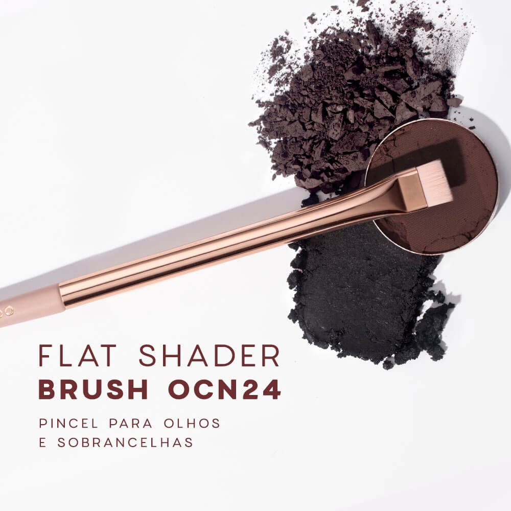 Pincel para Olhos e Sobrancelhas - Flat Shader Brush Ocn24 ÚNICO 2