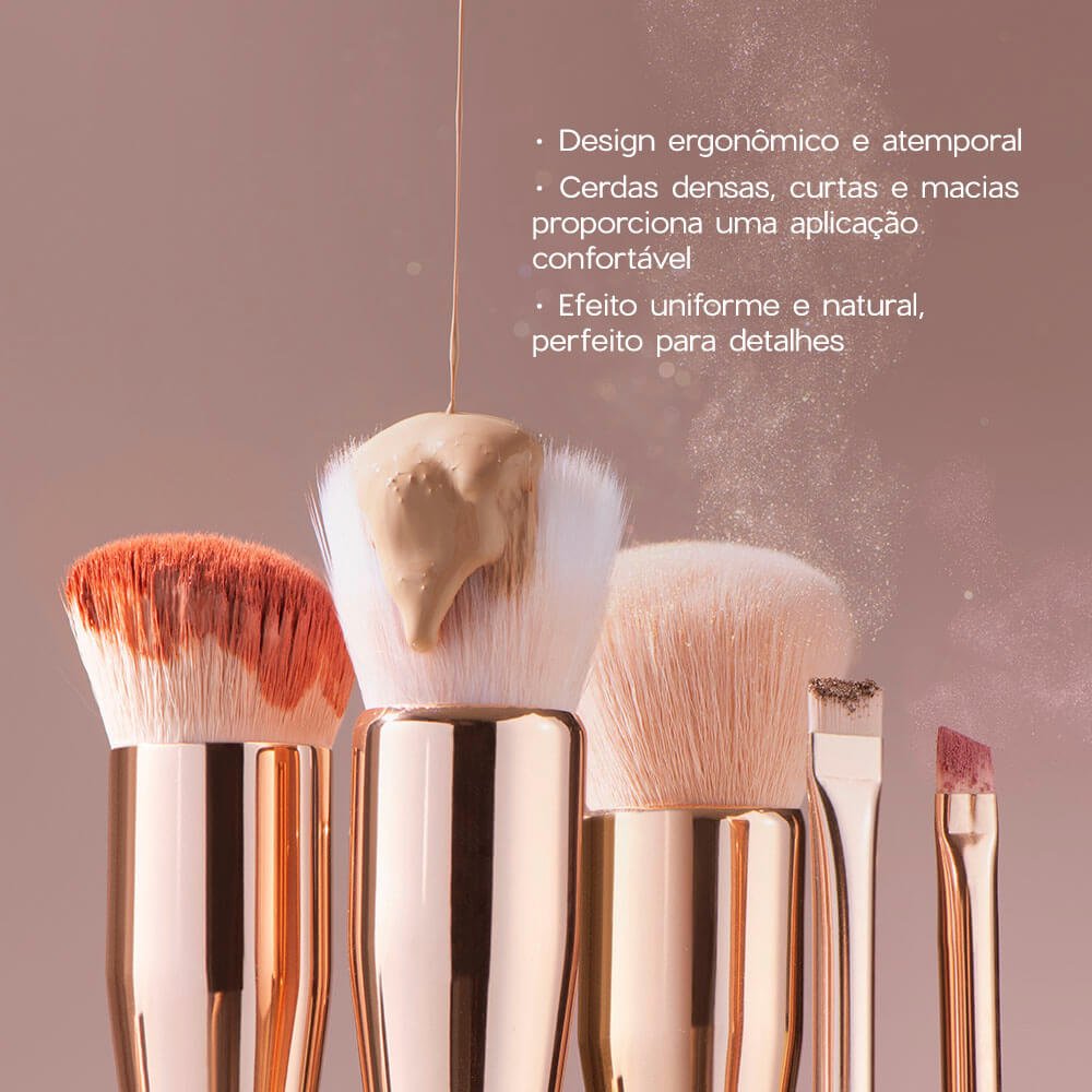 Pincel para Olhos e Sobrancelhas - Flat Shader Brush Ocn24 ÚNICO 5