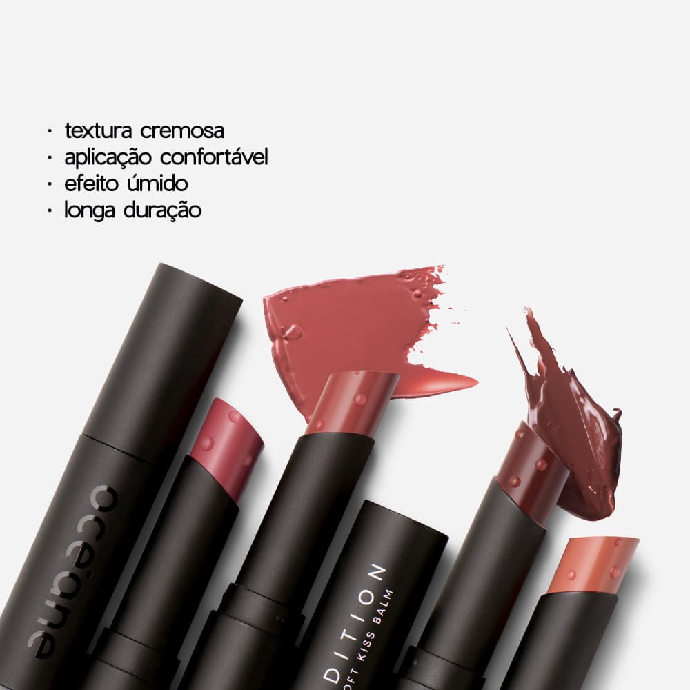 Bálsamo Labial Nude - Soft Kiss Balm Maple Océane Edition 3,2g Maple 4