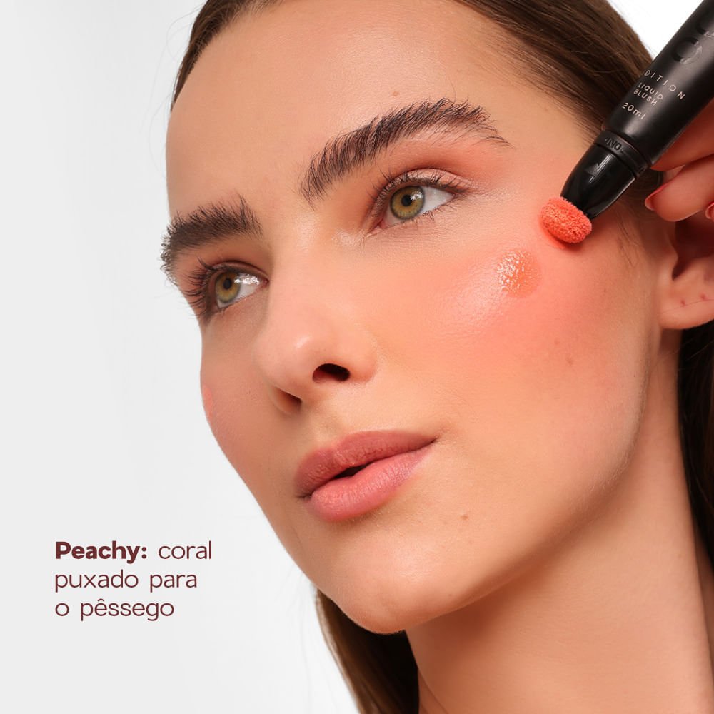 Blush Liquido Coral Claro - Liquid Blush Peachy Océane Edition 20ml Coral Claro 2