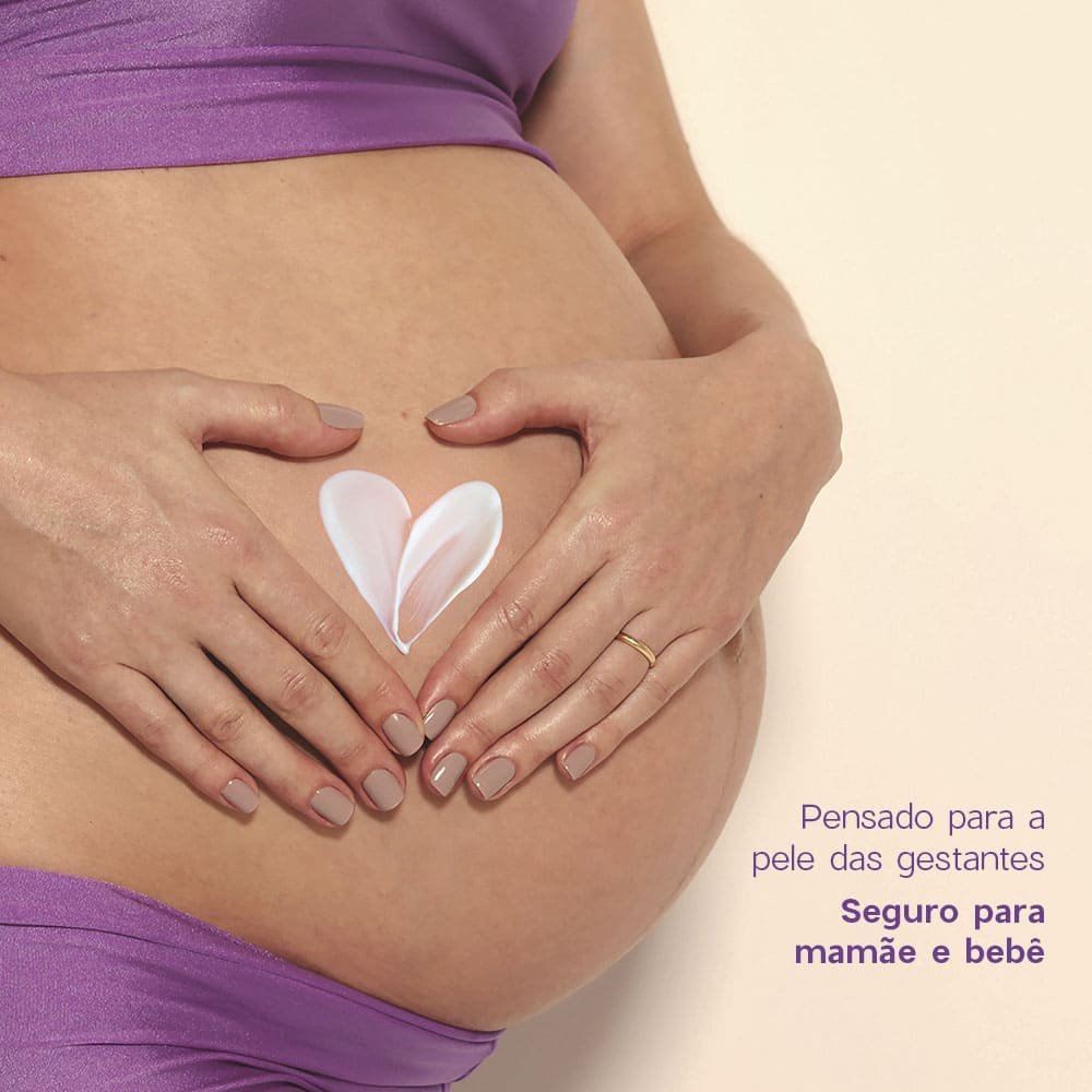 Kit Creme Preventivo de Estrias + Óleo Preventivo de Estrias para Gestantes (2 Produtos) ÚNICO 3