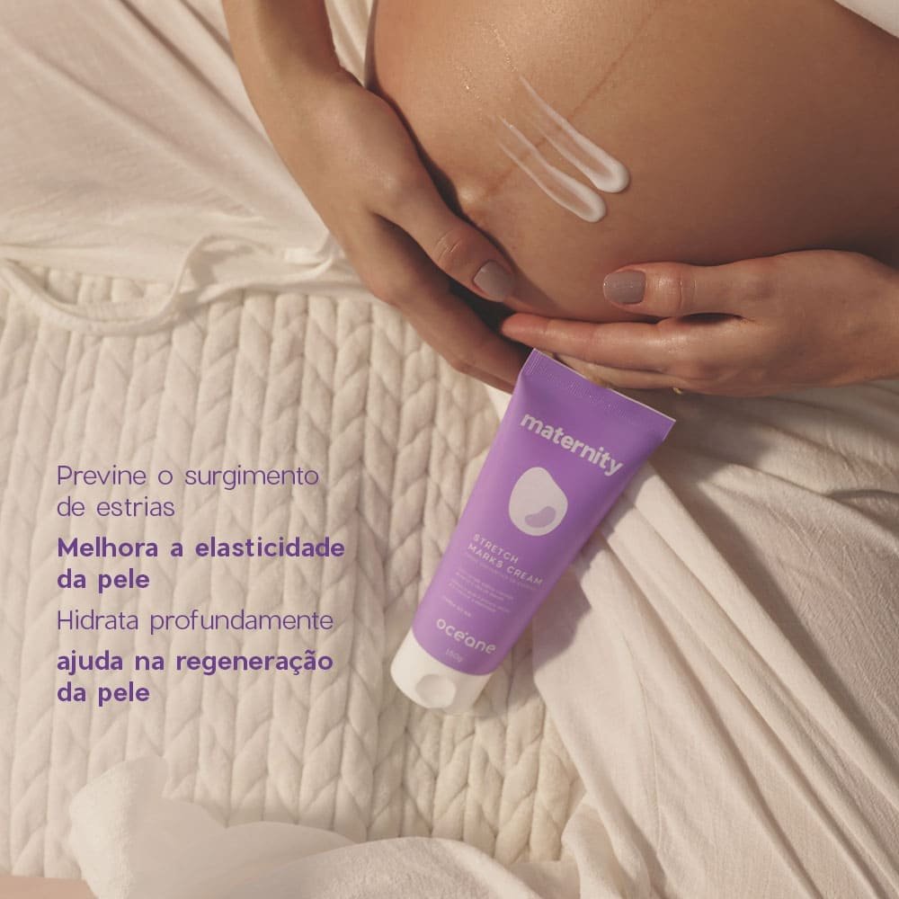 Kit Creme Preventivo de Estrias + Óleo Preventivo de Estrias para Gestantes (2 Produtos) ÚNICO 4