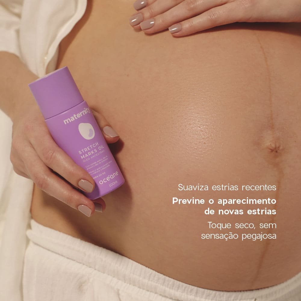 Kit Creme Preventivo de Estrias + Óleo Preventivo de Estrias para Gestantes (2 Produtos) ÚNICO 7