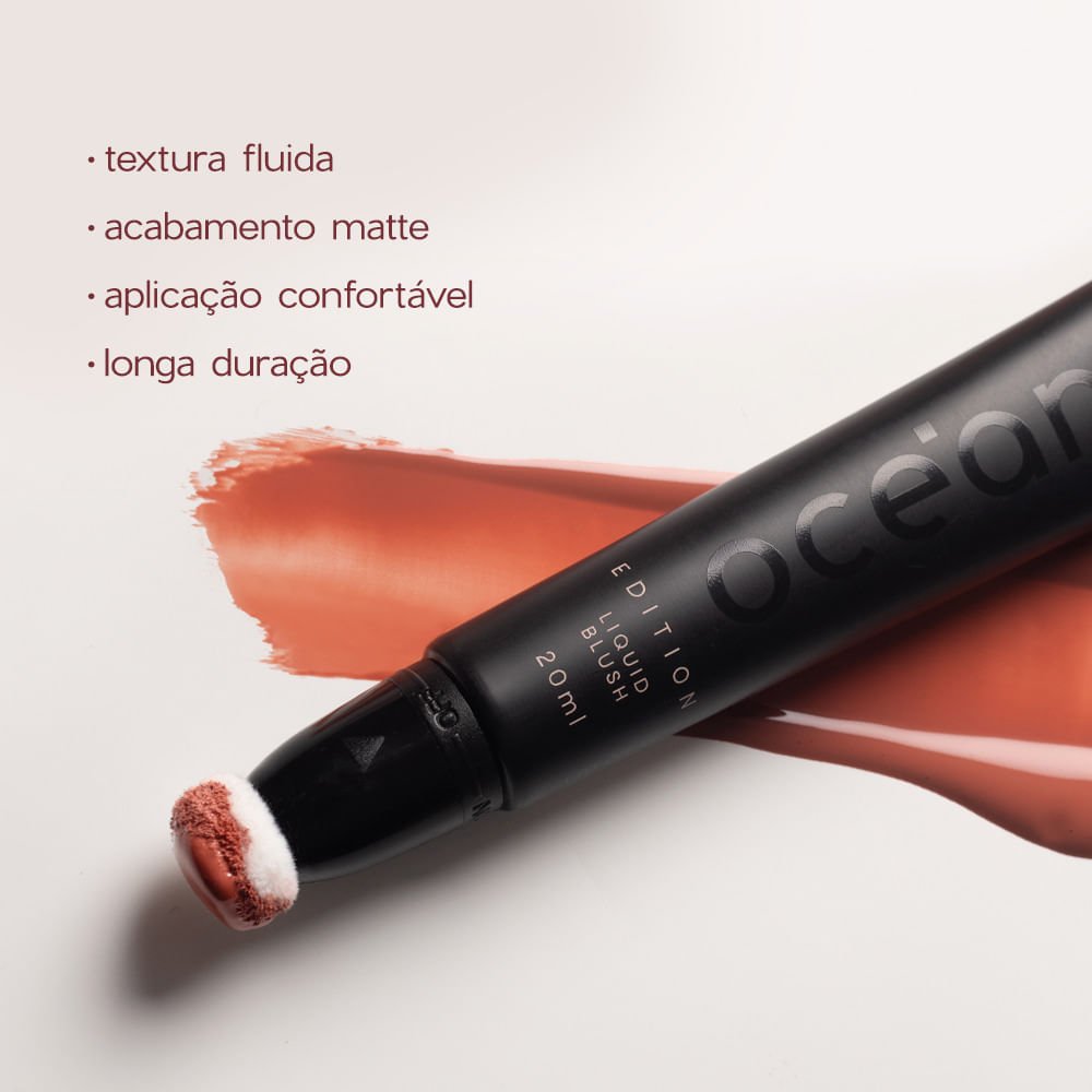 Blush Liquido Nude Rosado - Liquid Blush Lychee Océane Edition 20ml Nude Rosado 4