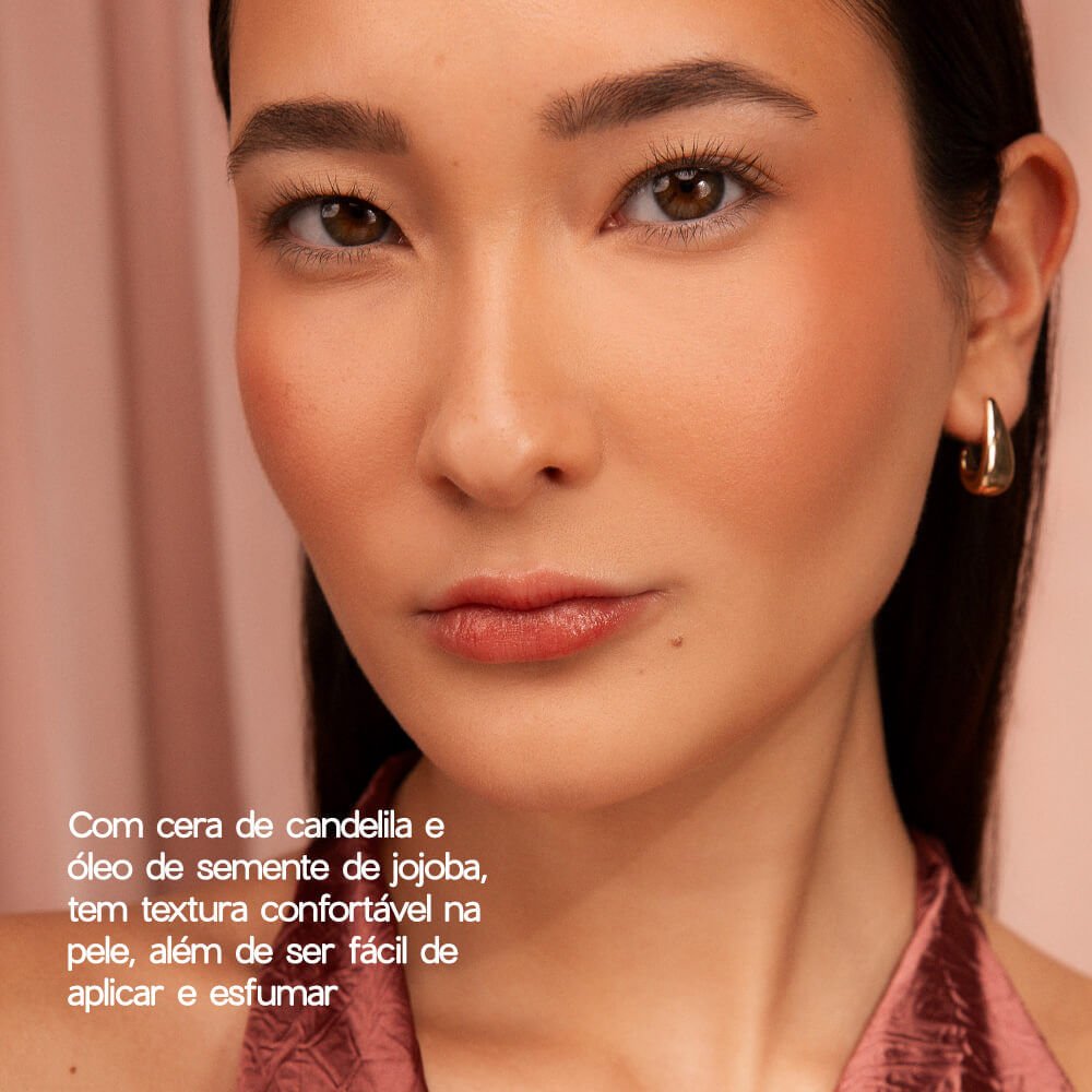 Blush em Bastão Cintilante Nude Rosado - Glow Blush Stick Dreamer Océane Edition 7g Nude Rosado 3