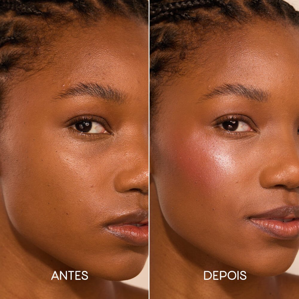 Blush em Bastão Cintilante Nude Rosado - Glow Blush Stick Dreamer Océane Edition 7g Nude Rosado 4