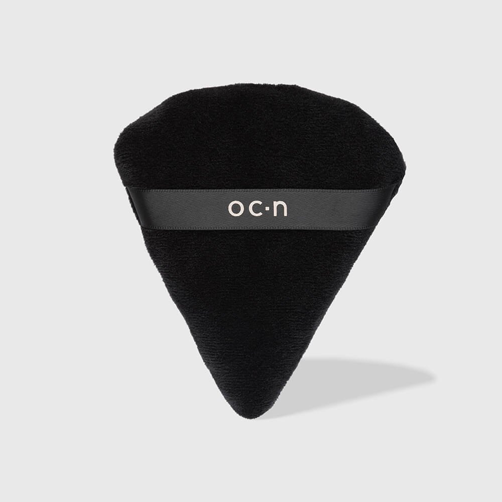 Esponja de Maquiagem para Acabamento Preta - Powder Puff Preta