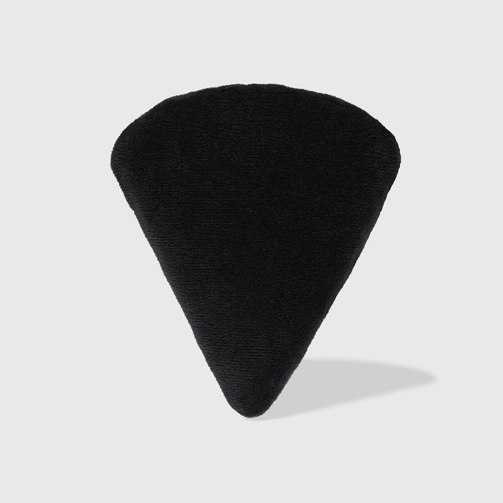 Esponja de Maquiagem para Acabamento Preta - Powder Puff Preta Preto 2
