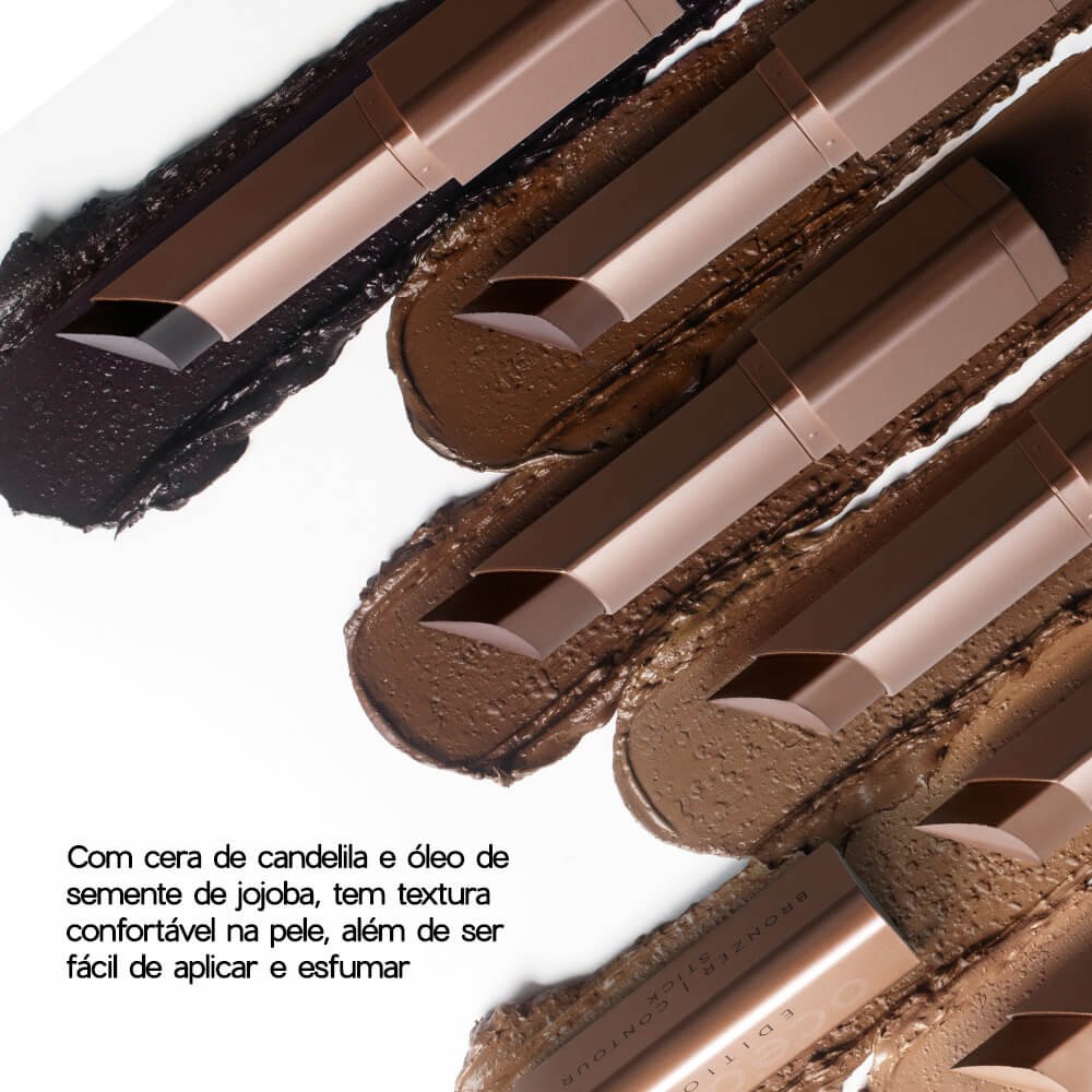 Bronzer em Bastão Marrom Médio - Bronzer Contour Stick Edition Simmer 8g Simmer 5