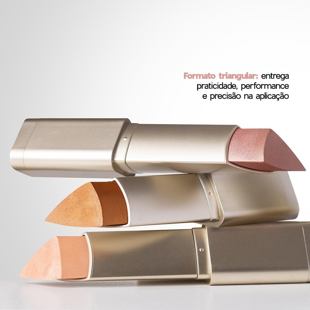 Iluminador em Bastão Rosé - Shine Highlight Stick Océane Edition Rose Glow 8g Rose Glow 4