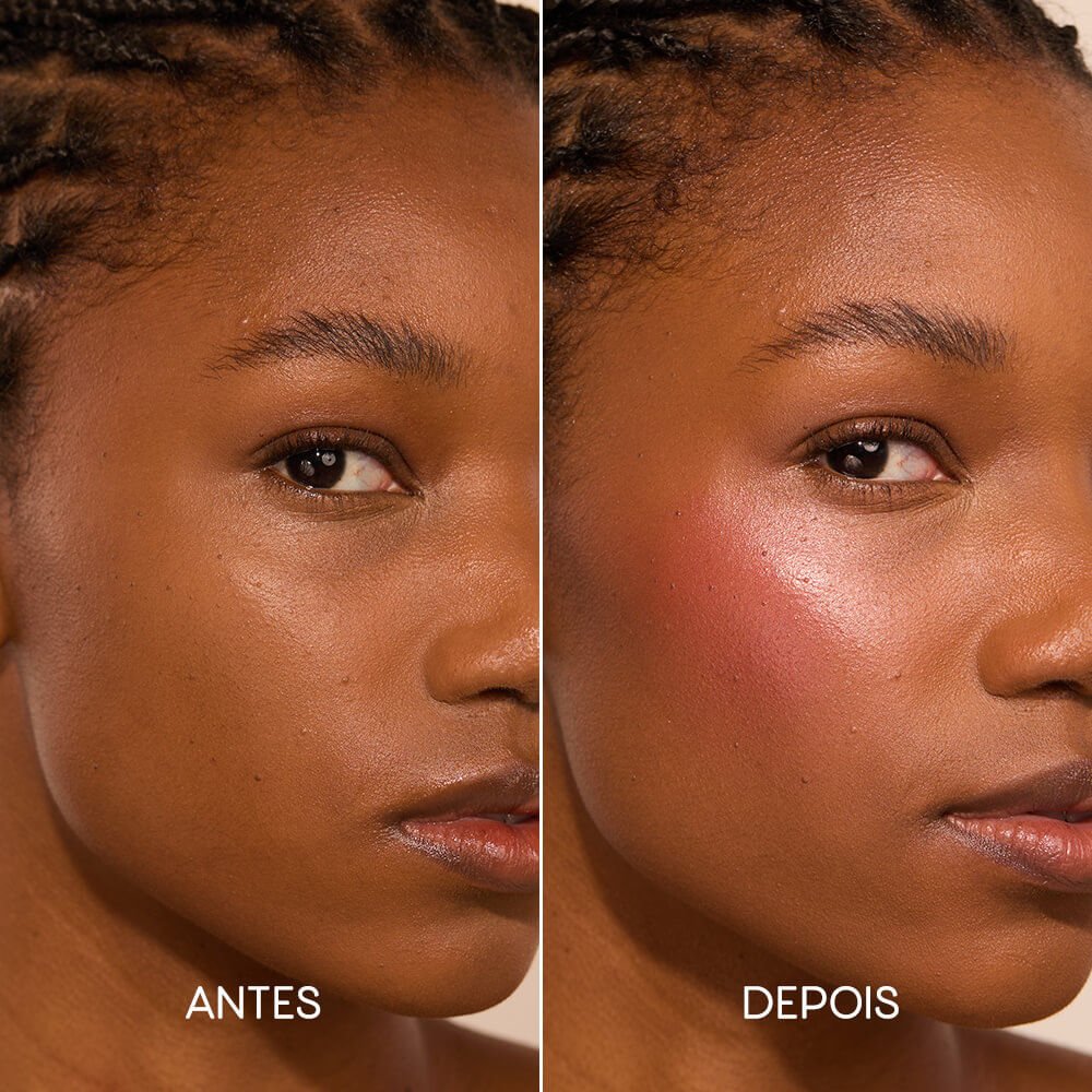 Blush em Bastão Cintilante Rosa Coral - Glow Blush Stick Tenderly Océane Edition 7g Tenderly 4