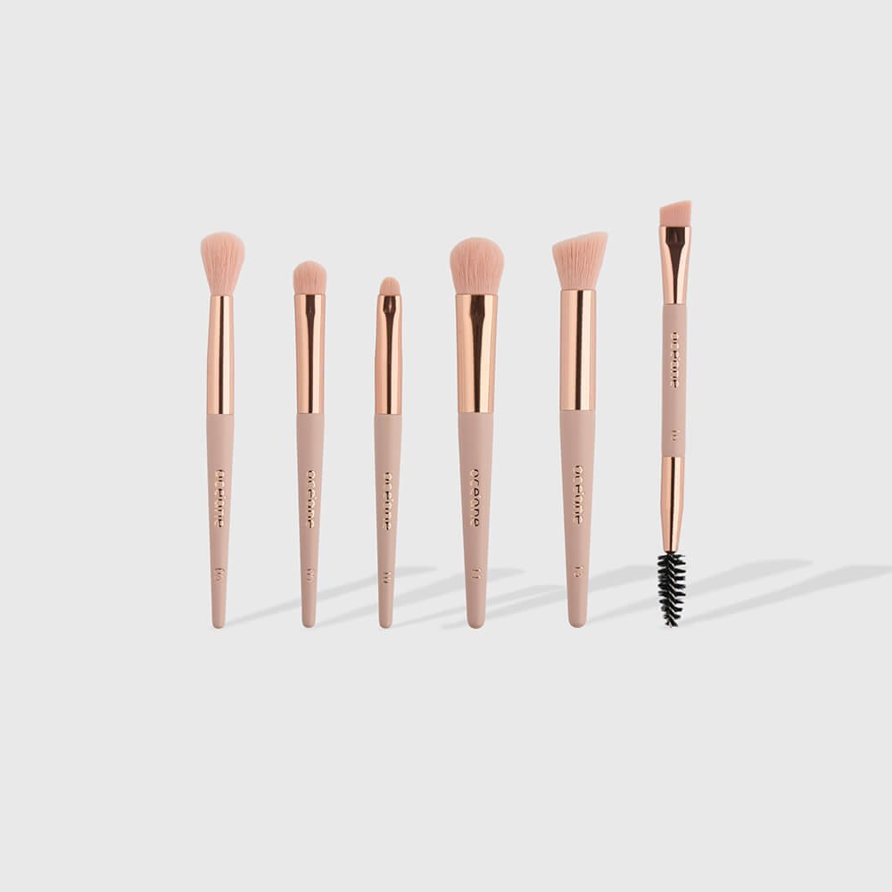 Mini Kit com 6 Pincéis para Olhos - Mini Eyebrush Kit ÚNICO 2