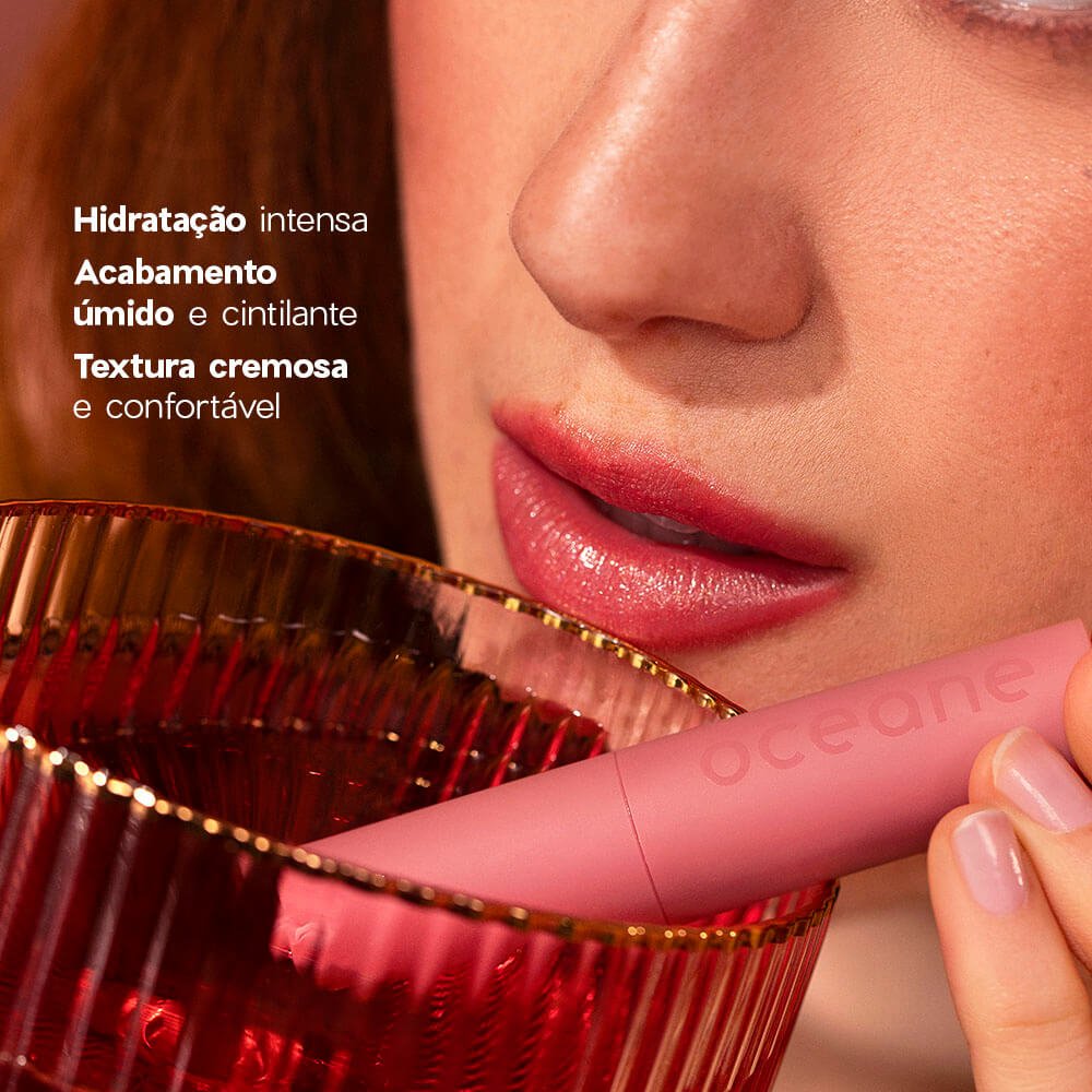 Bálsamo Labial Rosa Coral - Soft Kiss Glossy Balm Rose Pink 3,2g Rosa Coral 3