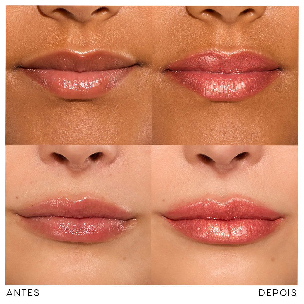 Brilho Labial Glossy - Glossy Me Rosé Pink Océane Edition 4g Rosé Pink 5