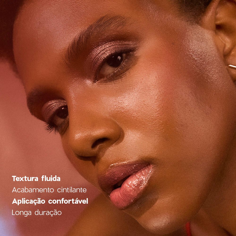 Blush Líquido Rosa Coral Pink - Liquid Blush Glossy Rose Pink Edition 20ml Rose 4