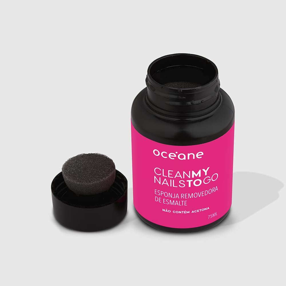 Esponja Removedora de Esmalte - Clean My Nails To Go 75ml