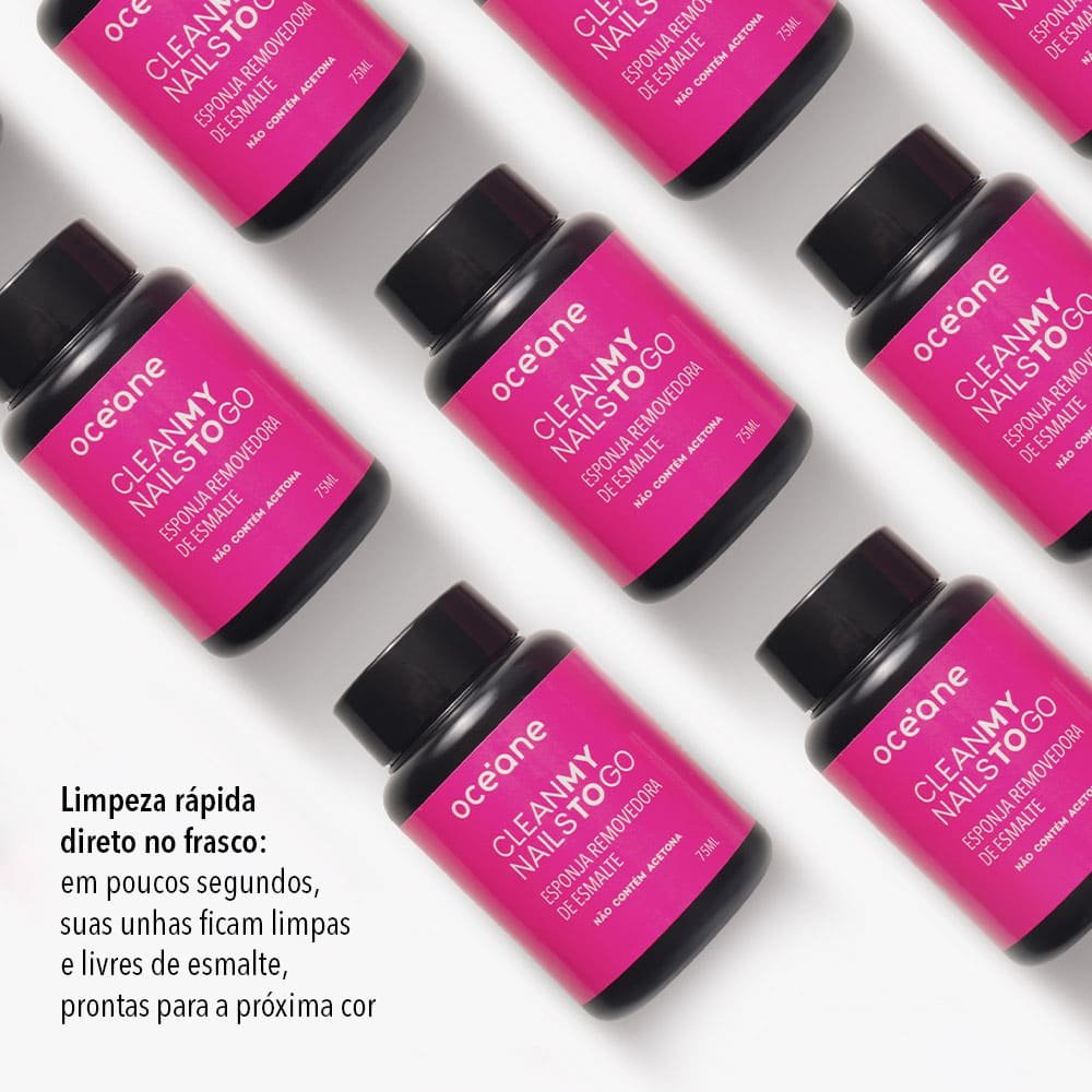Esponja Removedora de Esmalte - Clean My Nails To Go 75ml 75ml 4