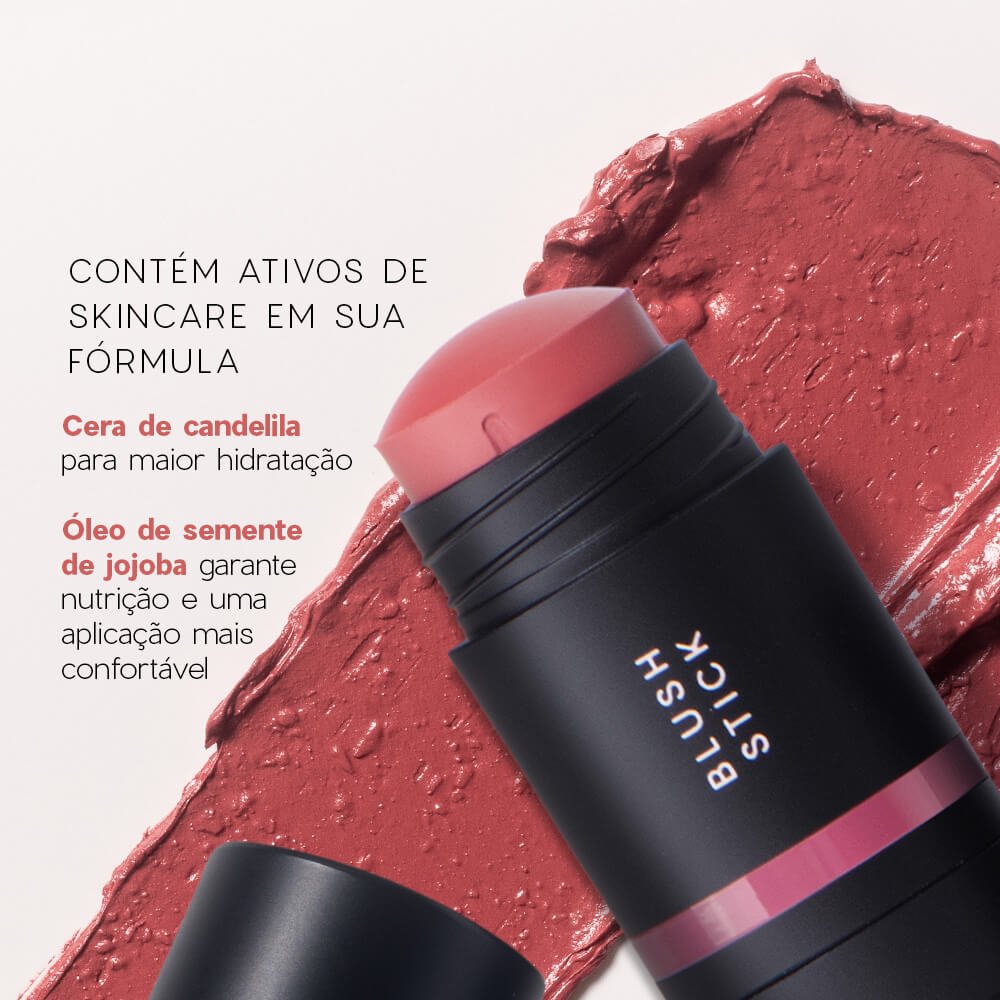 Kit Presente Minis Edition -Blush + Iluminador em Bastão 6g (2 Produtos) ÚNICO 3