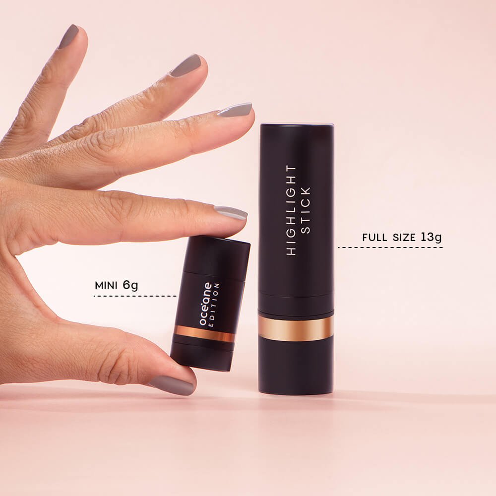 Kit Presente Minis Edition -Blush + Iluminador em Bastão 6g (2 Produtos) ÚNICO 8