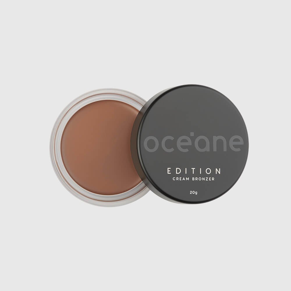 Bronzer Cremoso Marrom Médio Escuro - Cream Bronzer Coast Océane Edition