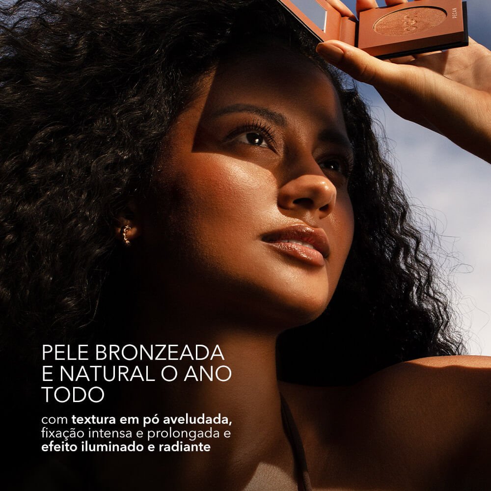 Bronzer em Pó Marrom Dourado - Bronzer Me Taupe Océane Edition Taupe 3