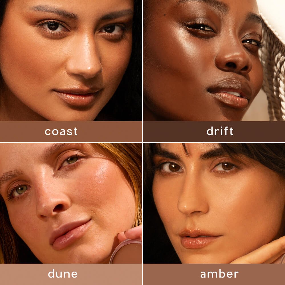 Bronzer Cremoso Marrom Médio Claro - Cream Bronzer Amber Océane Edition Amber 5