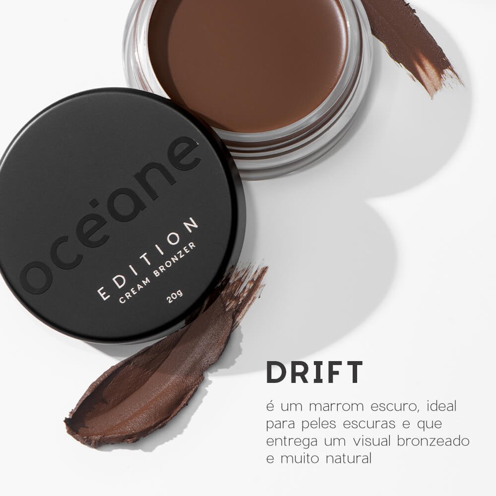 Bronzer Cremoso Marrom Escuro - Cream Bronzer Drift Océane Edition Drift 2