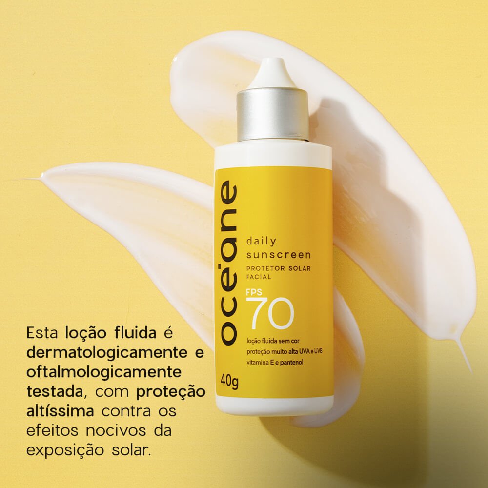 Protetor Solar Facial Fps 70 - Daily Sunscreen 40g 40g 6