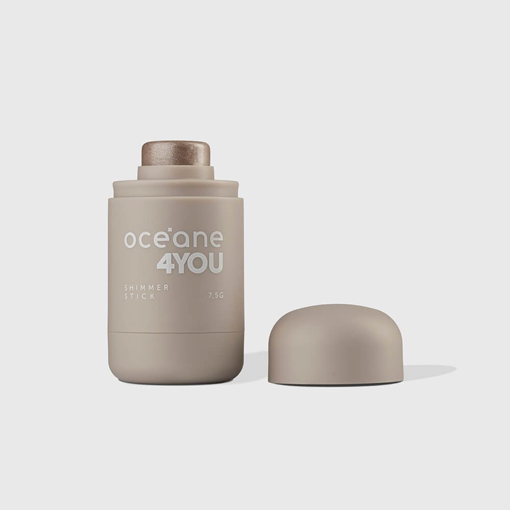 Iluminador em Bastão Perolado - Shimmer Stick Iced Pearl Oceane 4you 7,5g