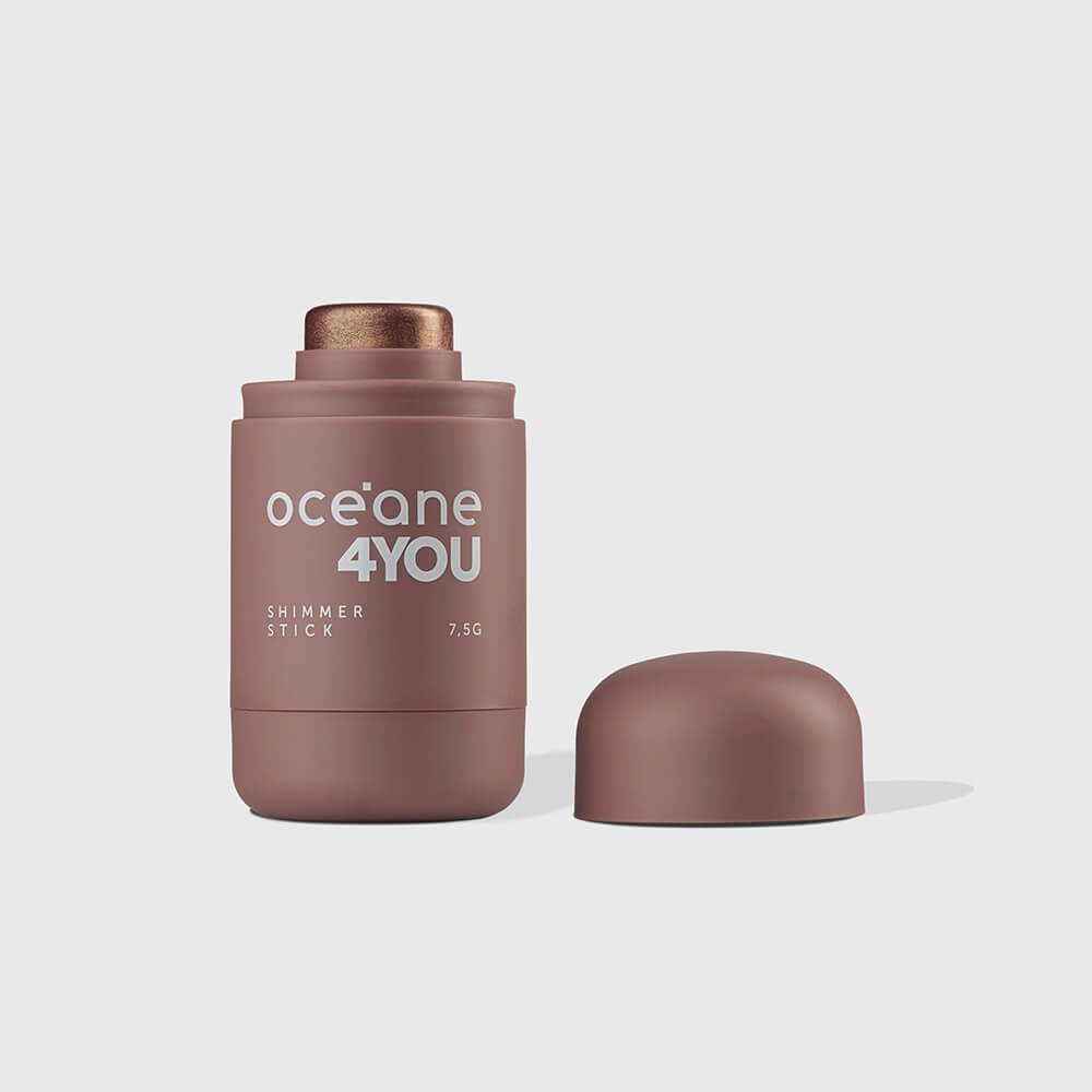 Iluminador em Bastão Bronze - Shimmer Stick Blind Bronze Oceane 4you 7,5g Blind Bronze 3