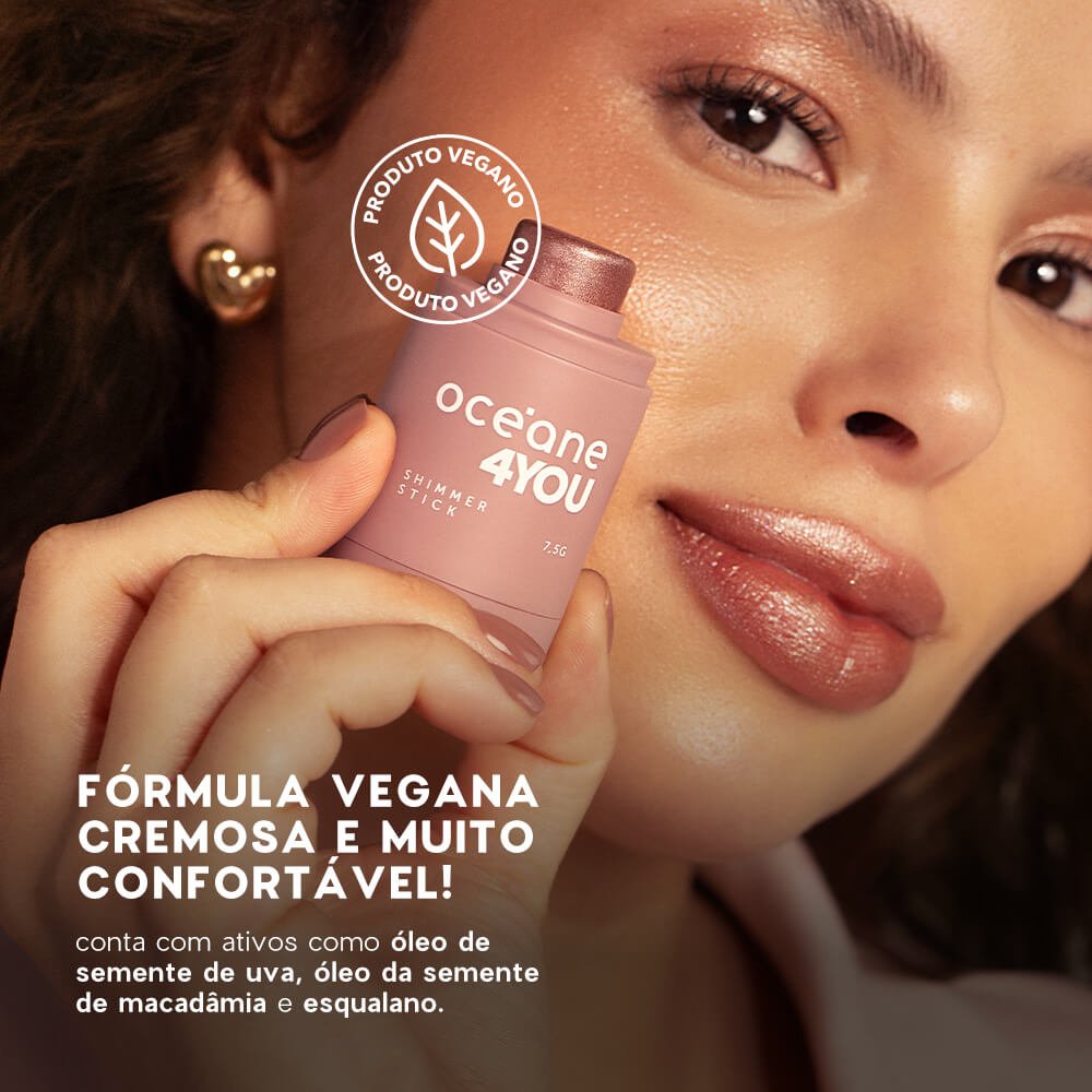 Iluminador em Bastão Bronze - Shimmer Stick Blind Bronze Oceane 4you 7,5g Blind Bronze 9