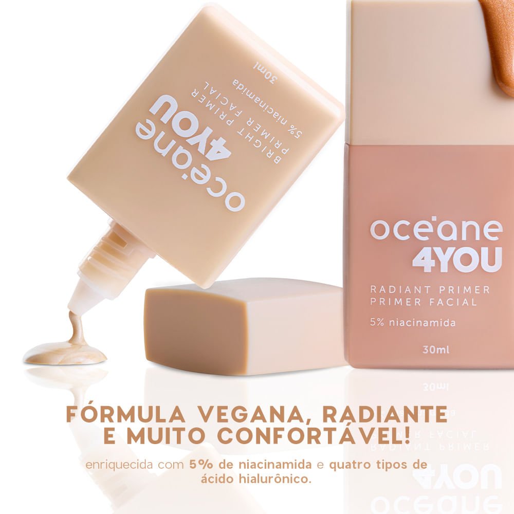 Primer Iluminador - Bright Primer Océane 4you 30ml Bright 7