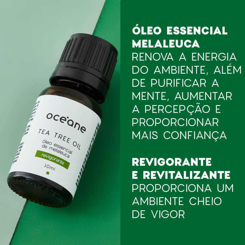 Óleo Essencial de Melaleuca - Tea Tree Oil 10ml 2