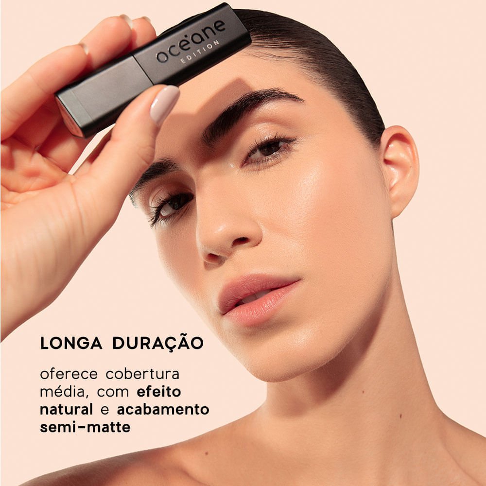 Corretivo em Bastão Médio Escuro 3.4 - Concealer Stick Océane Edition 3,5g Médio Escuro 3.4 2
