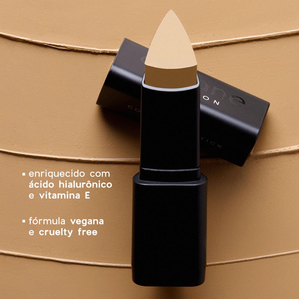 Corretivo em Bastão Médio Escuro 3.4 - Concealer Stick Océane Edition 3,5g Médio Escuro 3.4 4