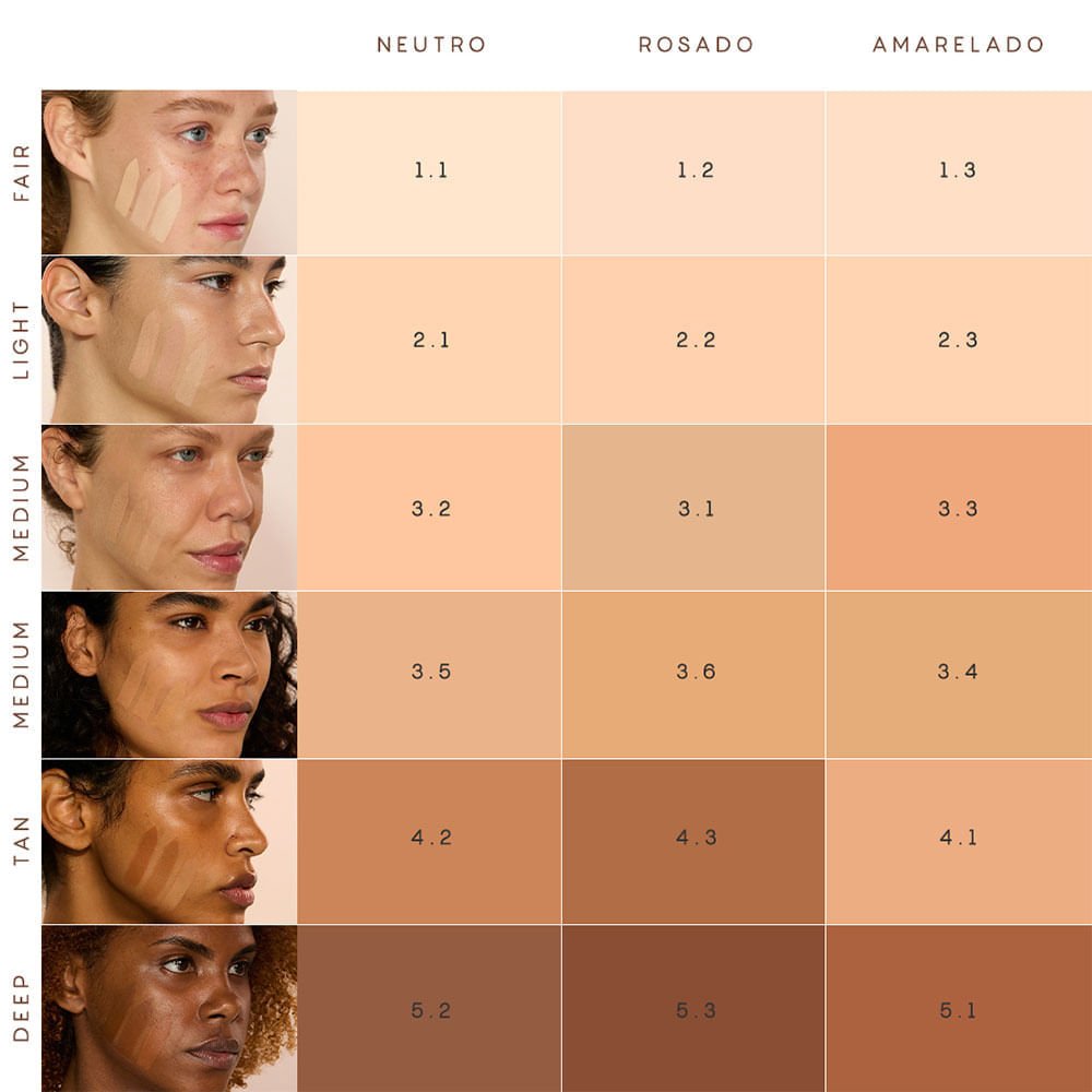 Corretivo em Bastão Médio 3.6 - Concealer Stick Océane Edition 3,5g Médio 3.6 6