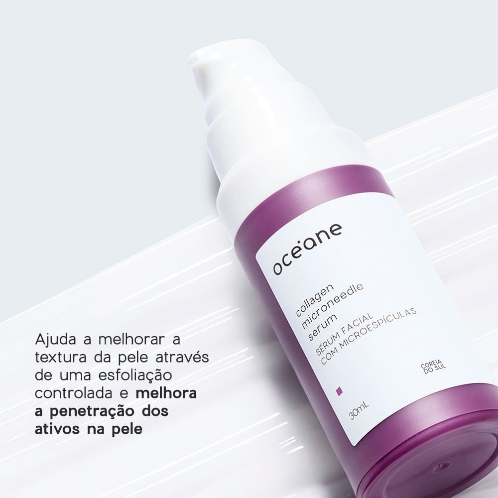 Sérum Facial com Microespículas - Collagen Microneedle Serum 30ml 30ml 6